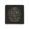 Picture of LEGEND SLATE COASTER - 40 YEARS AND ALREADY A LEGEND